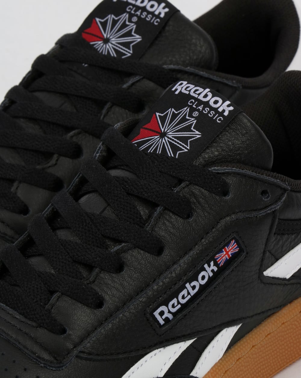 Reebok Revenge Plus Gum Trainers Black/White/Gum