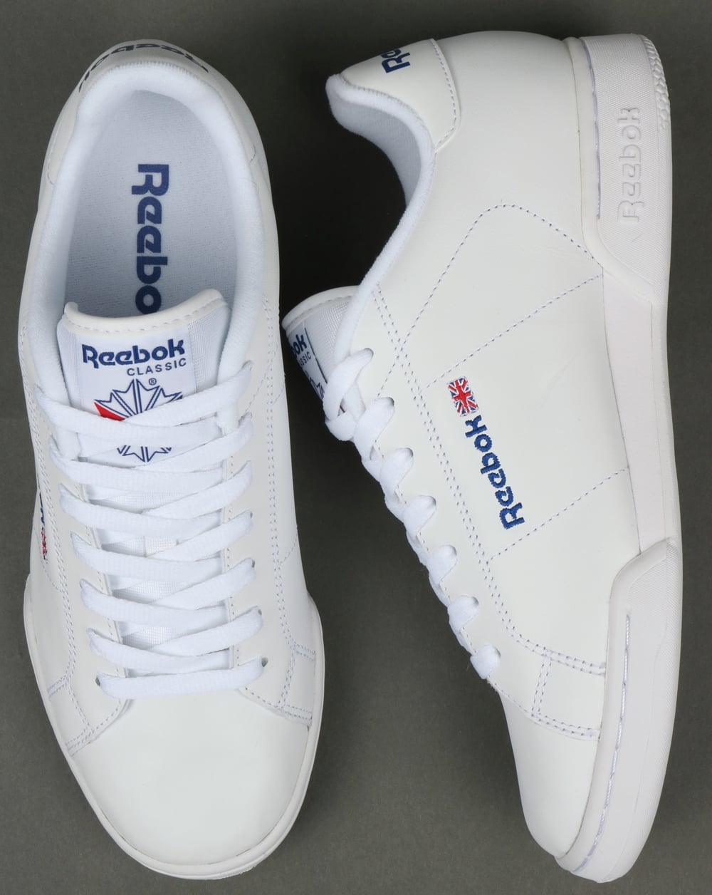 Reebok NPC II Trainers White/White