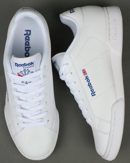Reebok NPC II Trainers White/White