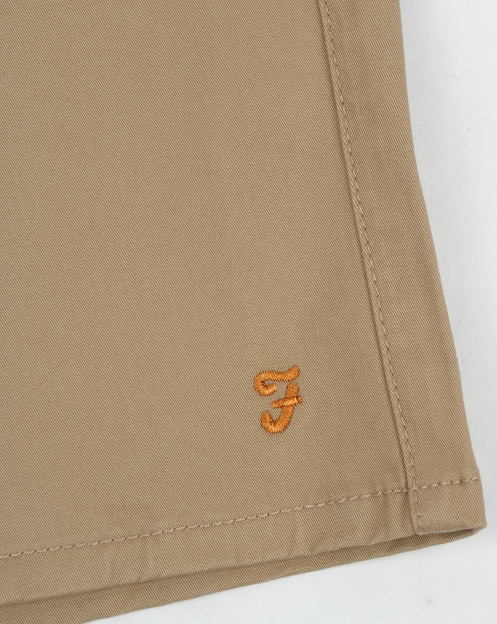 Farah Hawk Chino Twill Shorts Light Sand