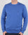 Gant Cotton Wool Crew knit Blue Melange