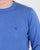 Gant Cotton Wool Crew knit Blue Melange