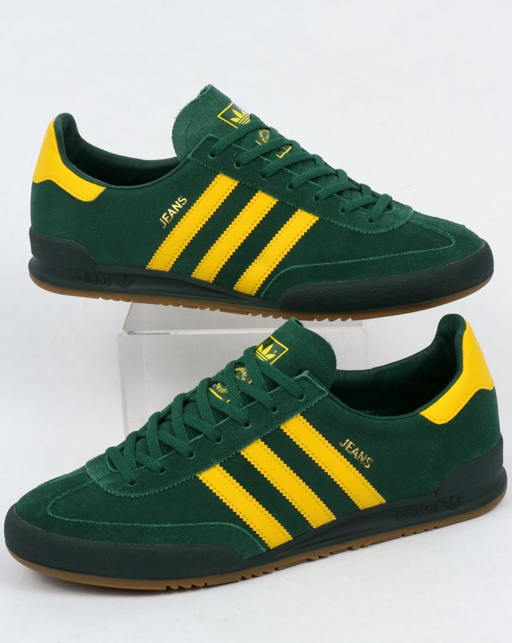 Adidas Jeans Trainers Mk2 Green/Yellow