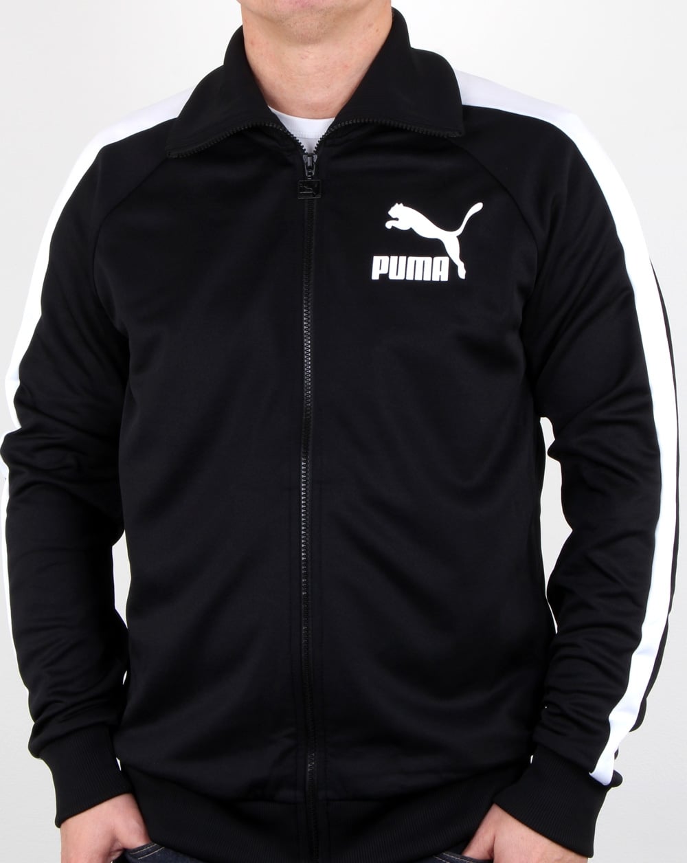Puma T7 Vintage Track Jacket Black/white