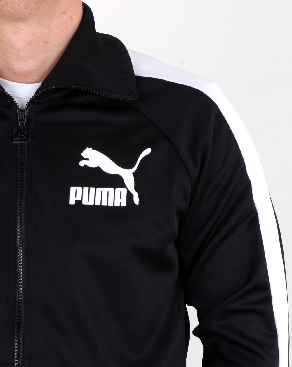 Puma T7 Vintage Track Jacket Black/white