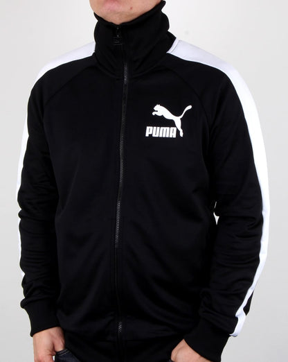 Puma T7 Vintage Track Jacket Black/white