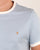 Farah Groves Ringer T Shirt Lake Blue