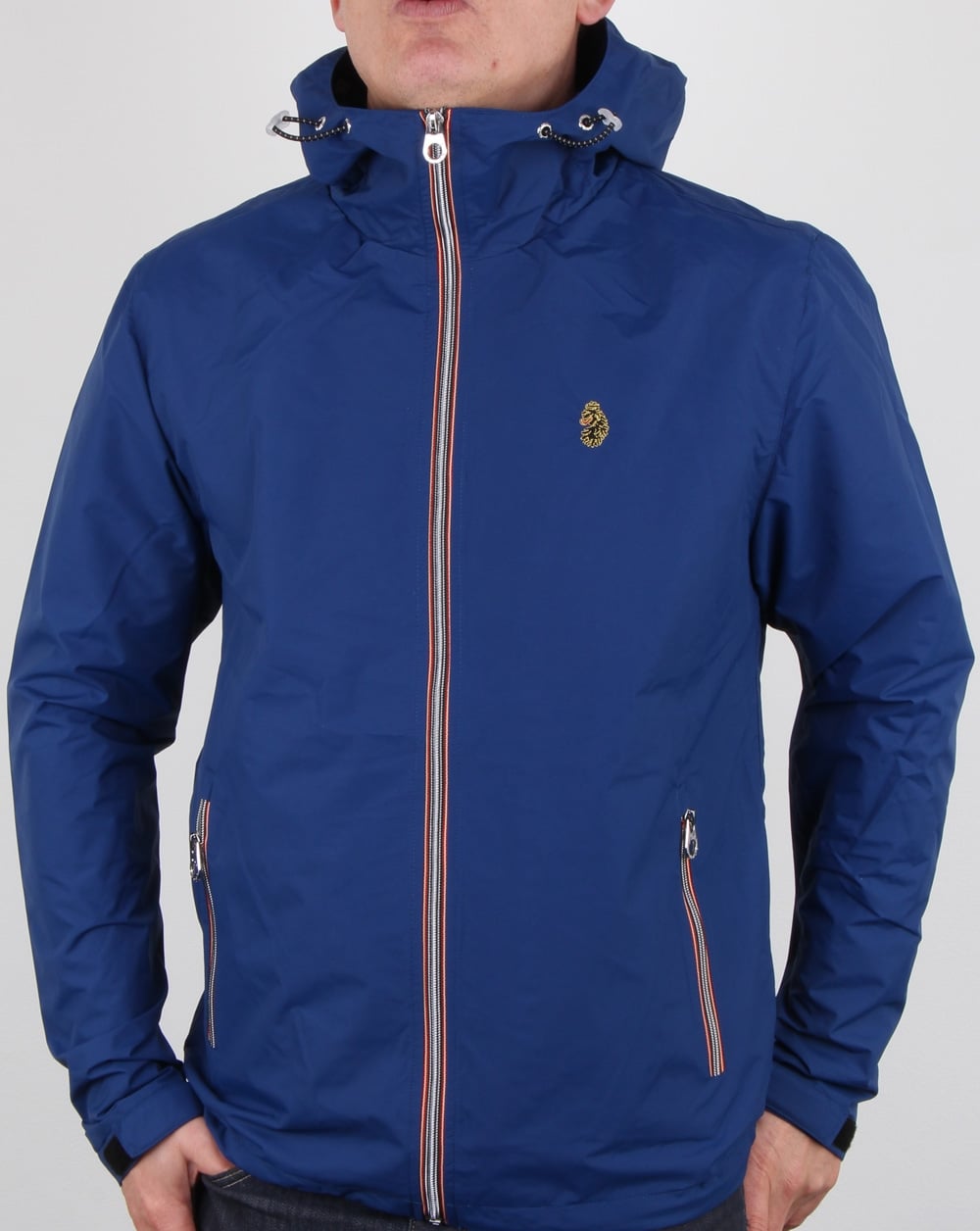 Luke Raleigh Hooded Jacket Blue