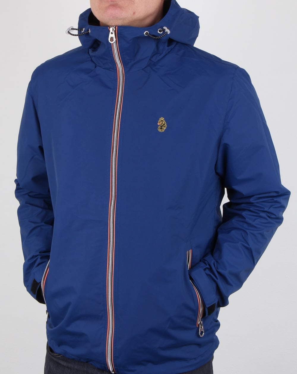Luke Raleigh Hooded Jacket Blue