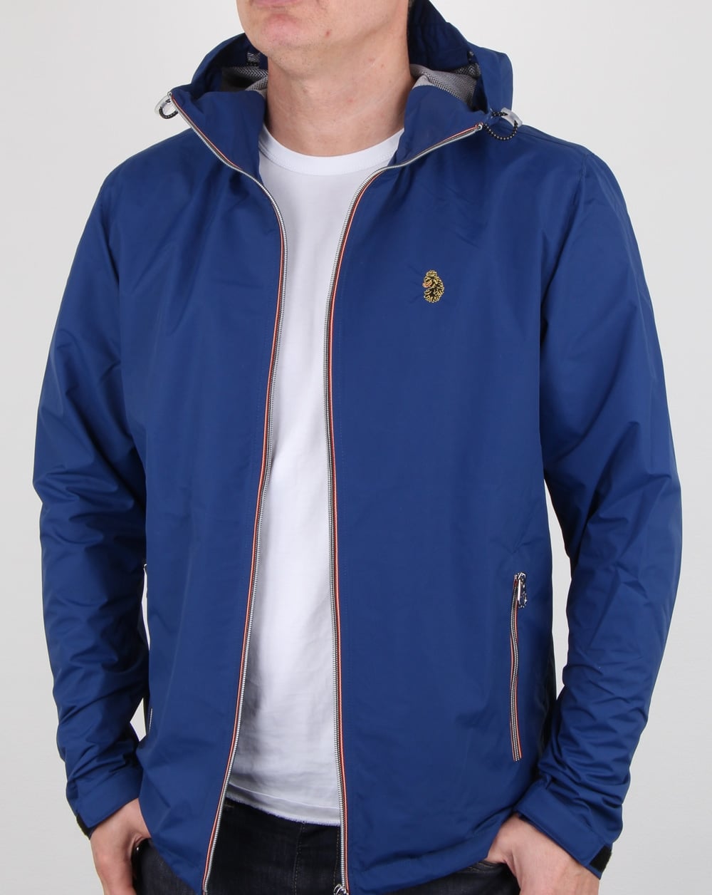 Luke Raleigh Hooded Jacket Blue