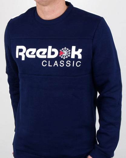Reebok Iconic Crew Sweat Navy