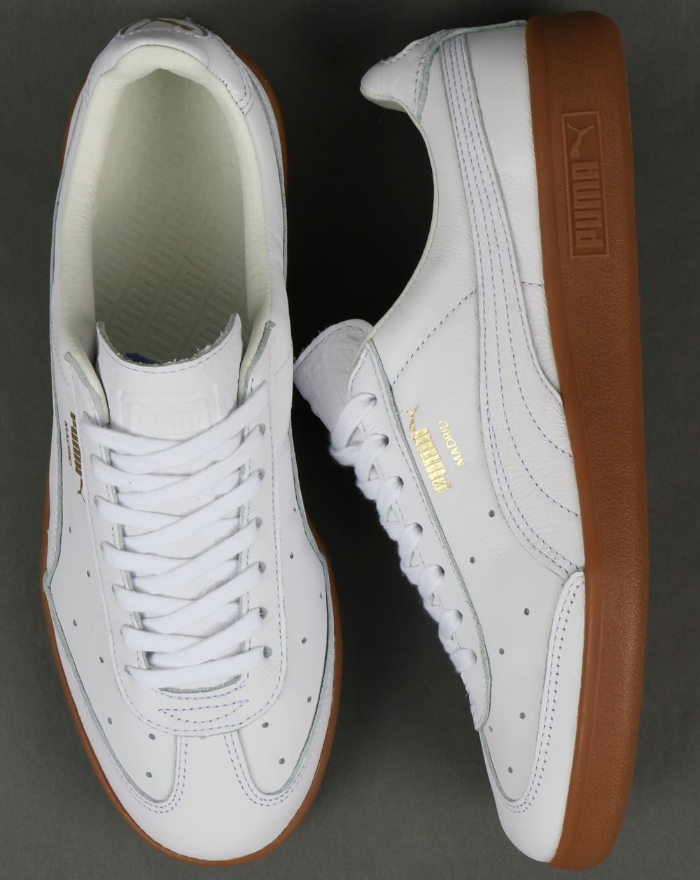 Puma Madrid Premium Trainers White