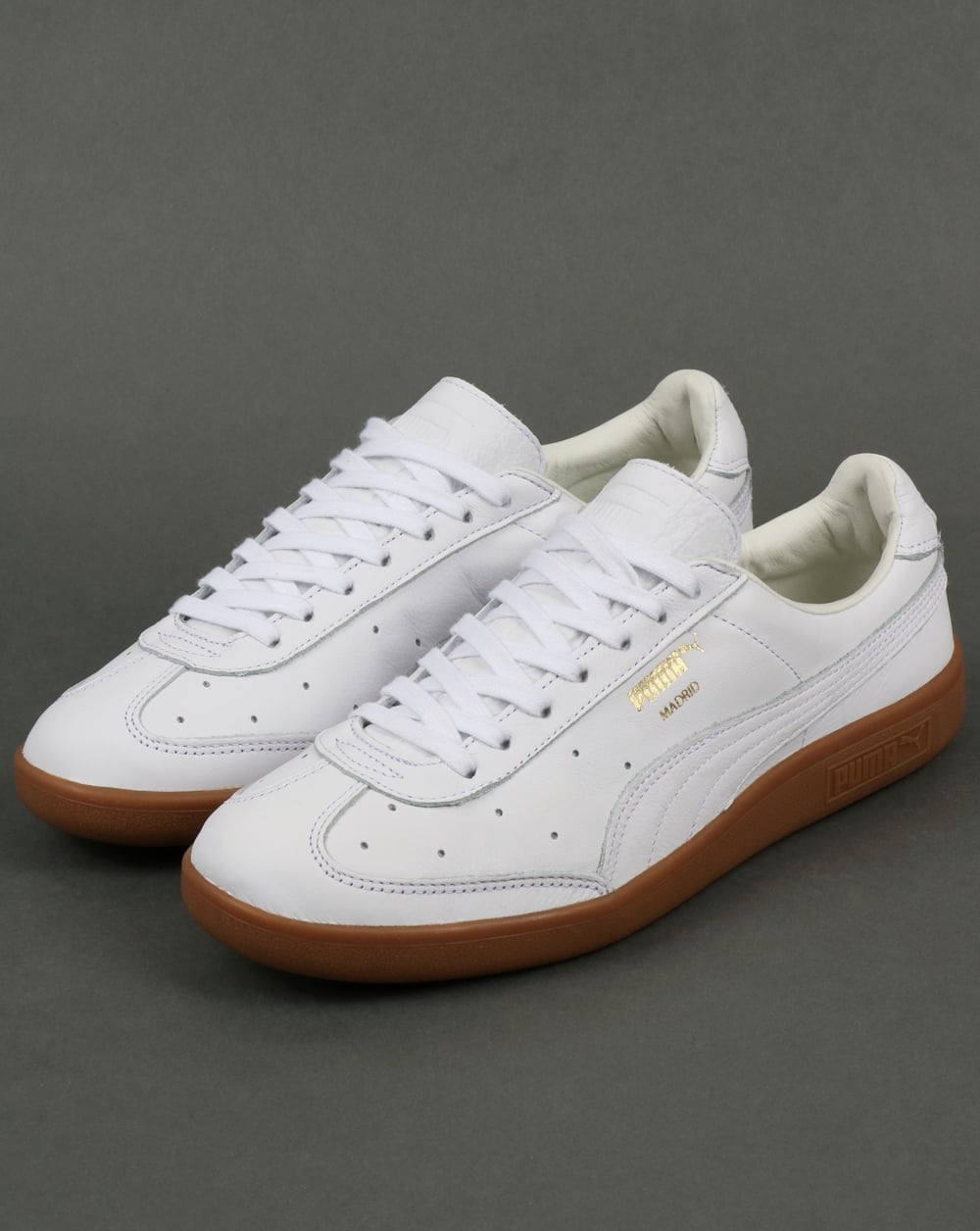 Puma Madrid Premium Trainers White