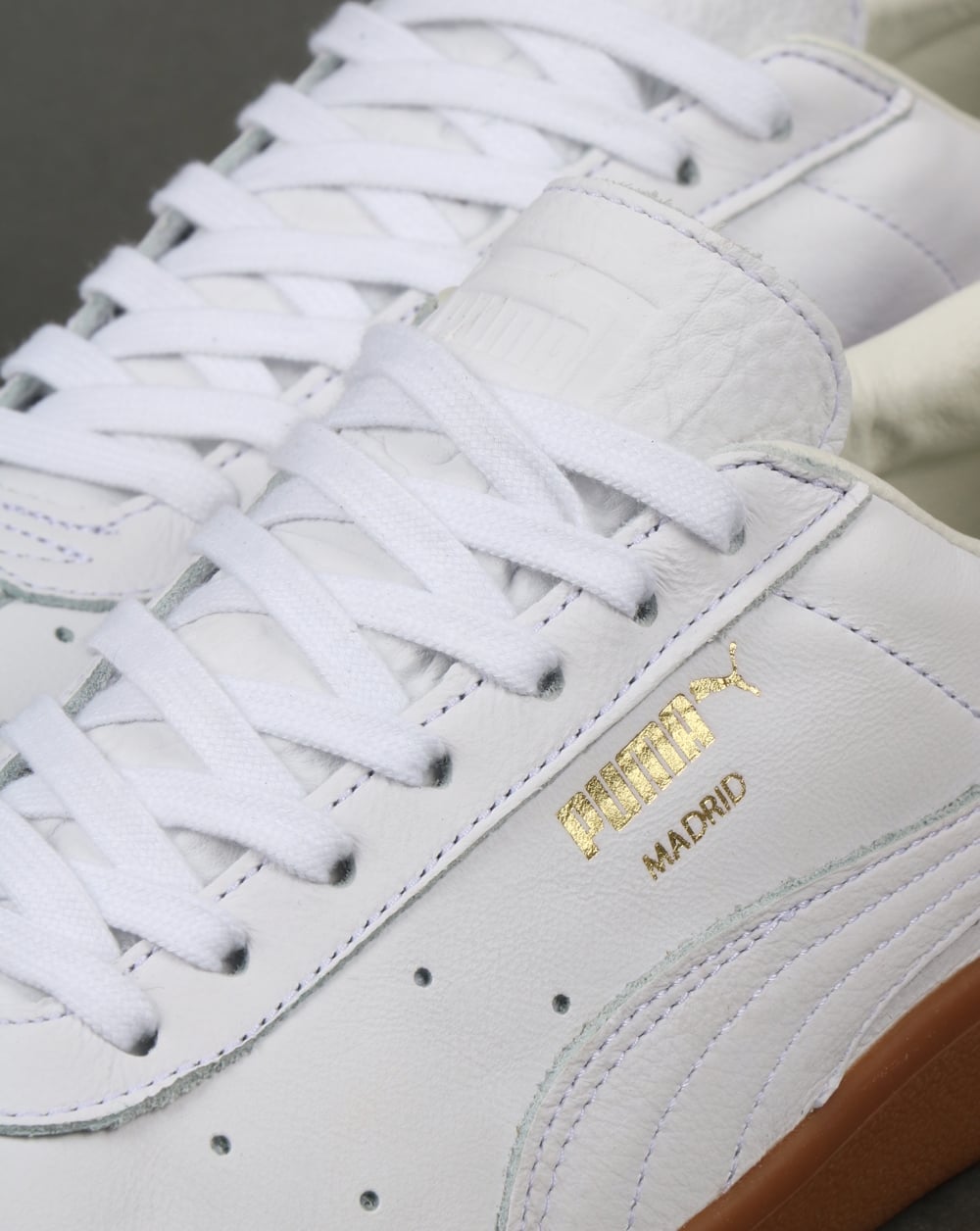 Puma Madrid Premium Trainers White