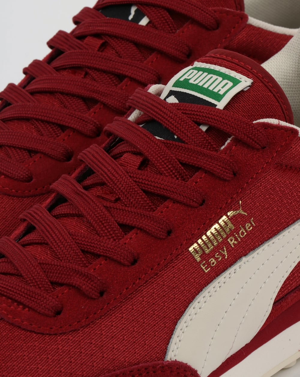 Puma Easy Rider Classic Trainers Red Dahlia/Whisper White