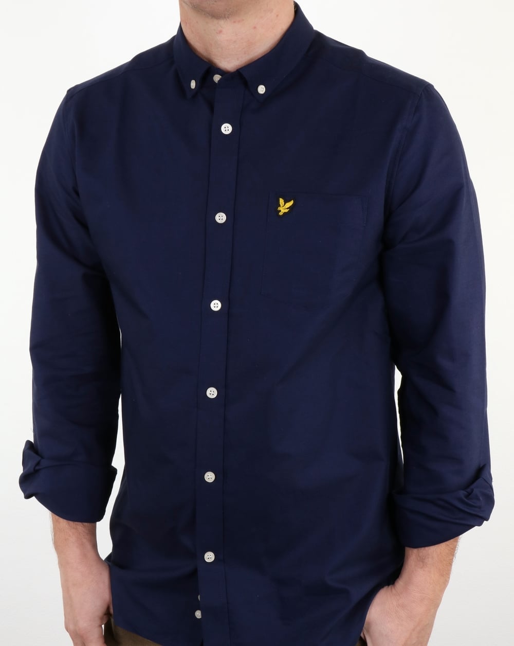 Lyle And Scott Oxford Shirt Navy