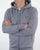 Lyle And Scott Zip Through Hoodie Mid Grey Marl