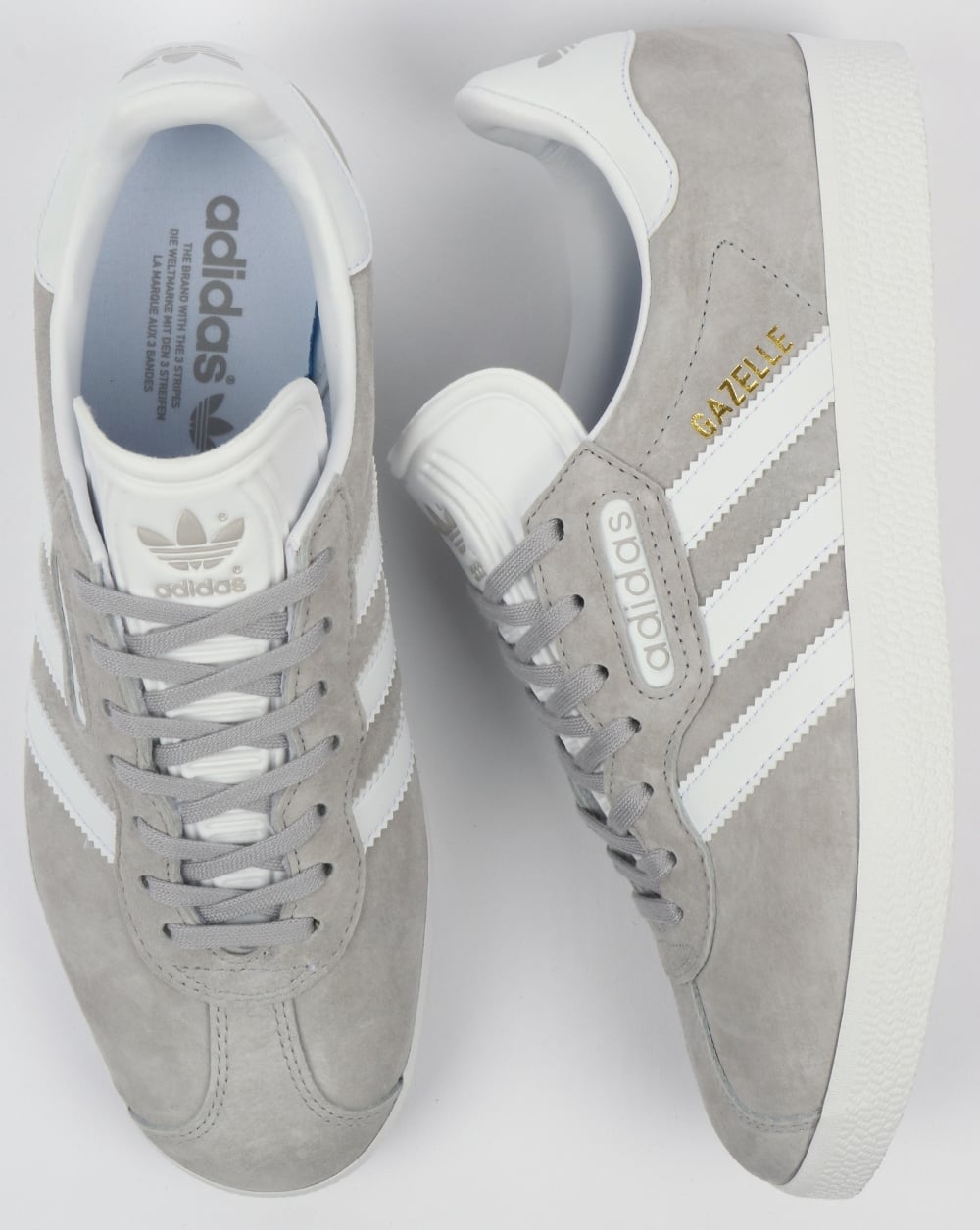 Adidas Gazelle Super Trainers Grey/White
