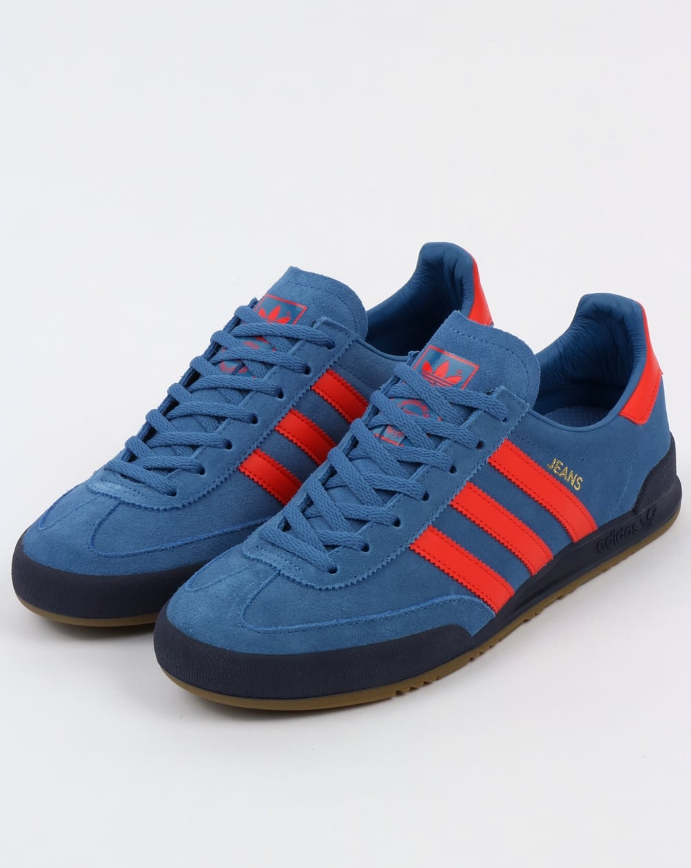Adidas Jeans Trainers Mk2 Royal/Red