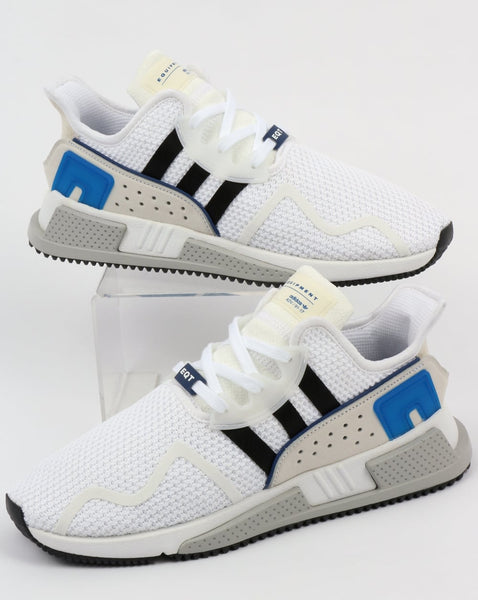 Adidas EQT Cushion ADV Trainers White/Black/Royal
