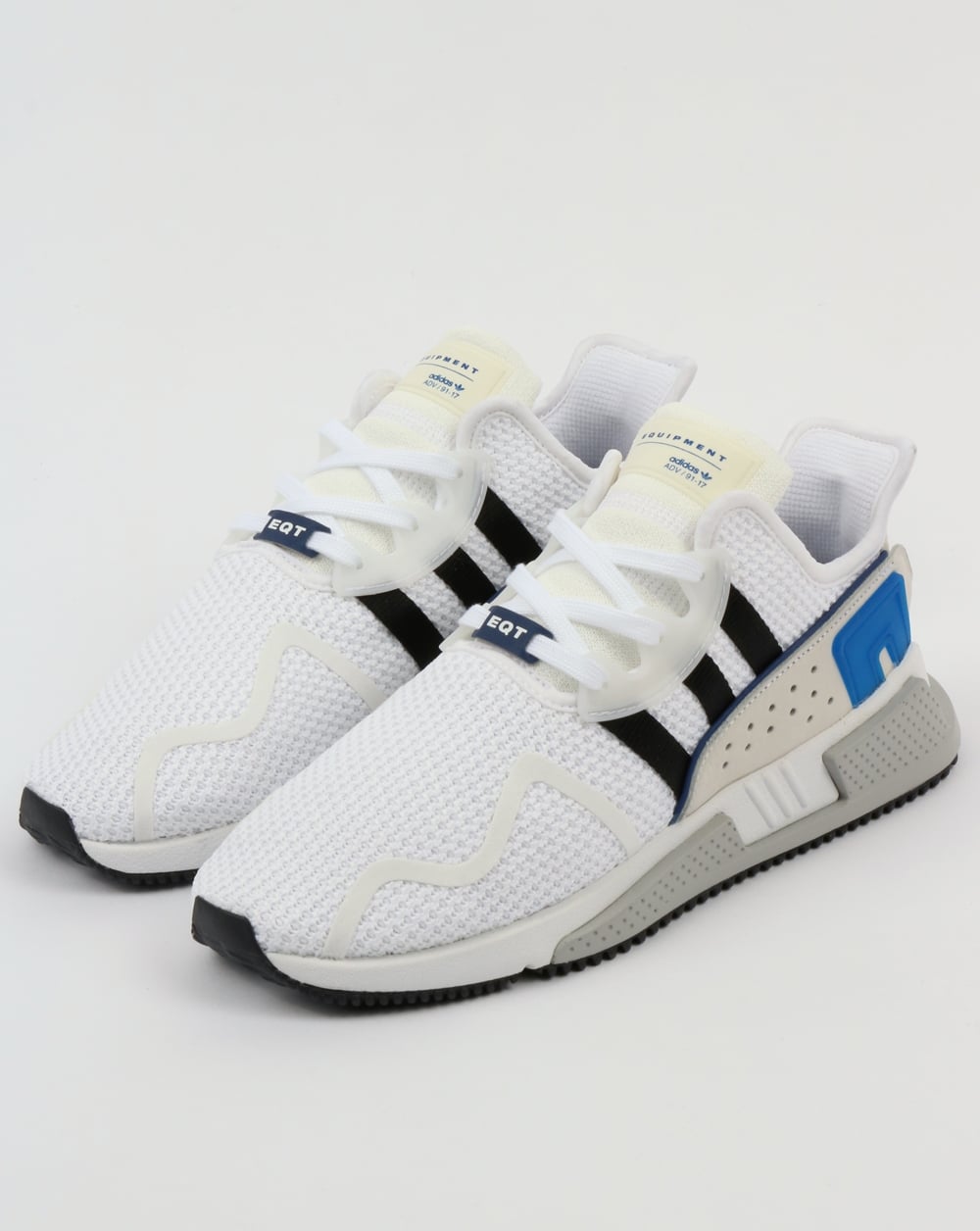 Adidas EQT Cushion ADV Trainers White/Black/Royal