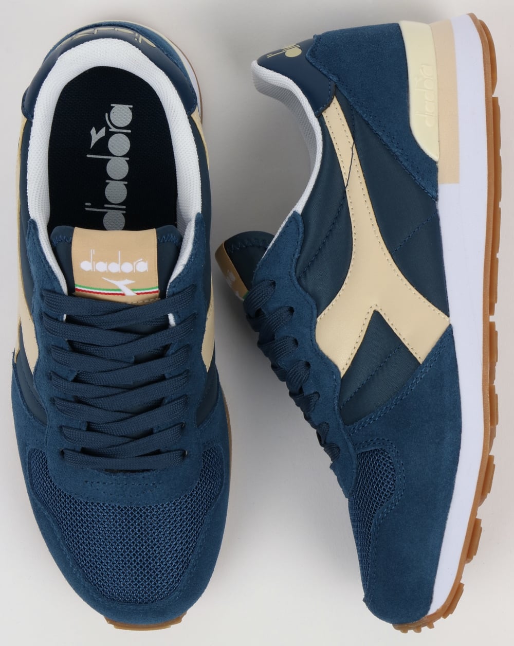 Diadora Camaro Trainers Dark Denim/Sand