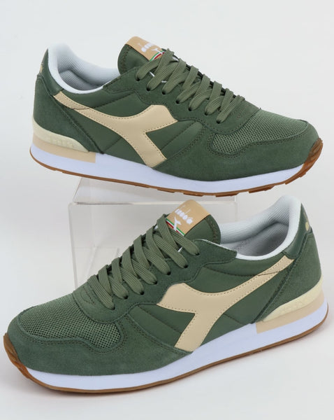 Diadora Camaro Trainers Elm Green/Sand