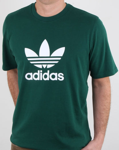 Adidas Originals Trefoil T Shirt Green