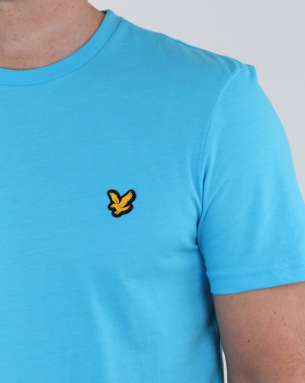Lyle And Scott Fitness Martin T Shirt Crisp Blue
