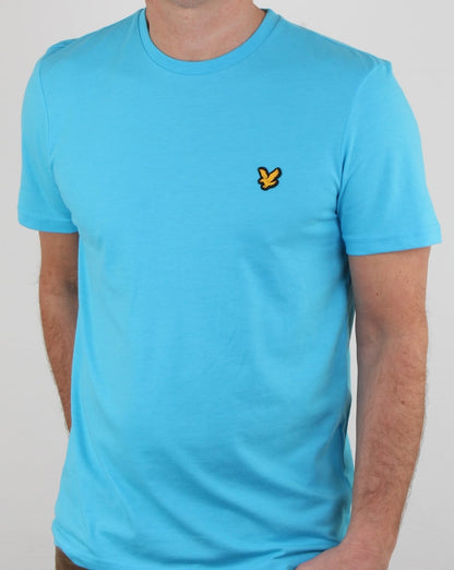 Lyle And Scott Fitness Martin T Shirt Crisp Blue