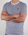 Lyle And Scott Stripe T Shirt Navy