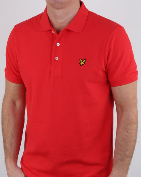 Lyle And Scott Polo Shirt Poppy