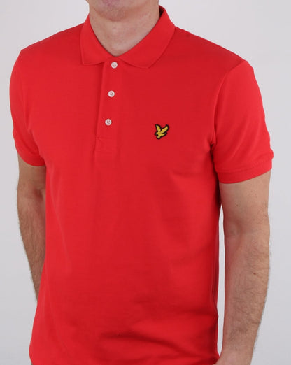 Lyle And Scott Polo Shirt Poppy