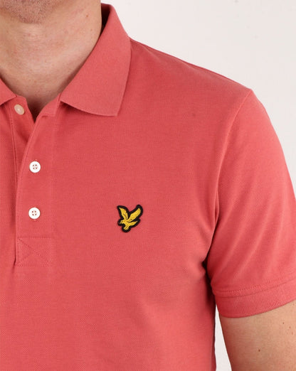 Lyle And Scott Polo Shirt Pink