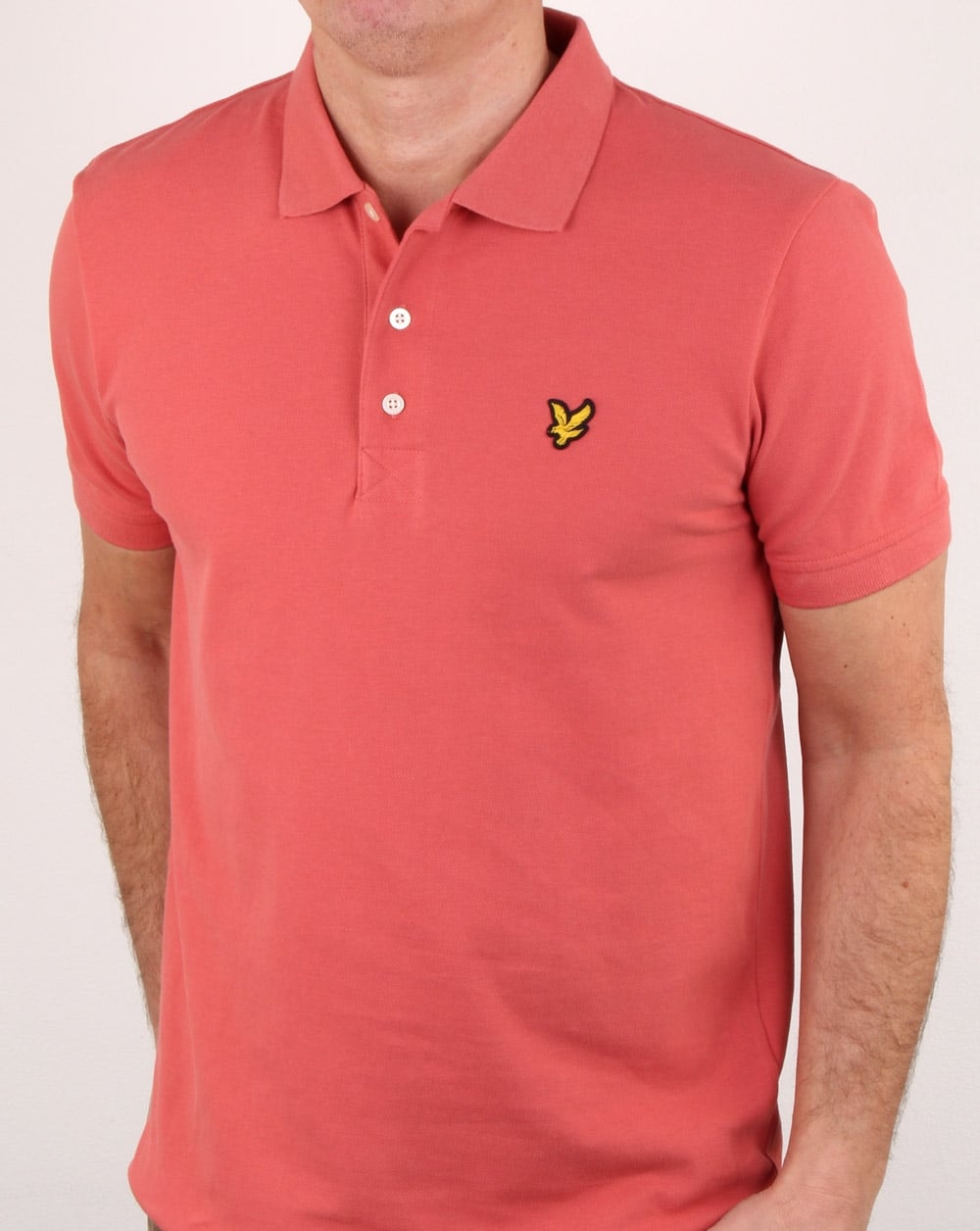 Lyle And Scott Polo Shirt Pink