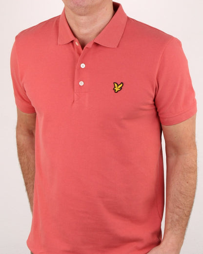 Lyle And Scott Polo Shirt Pink
