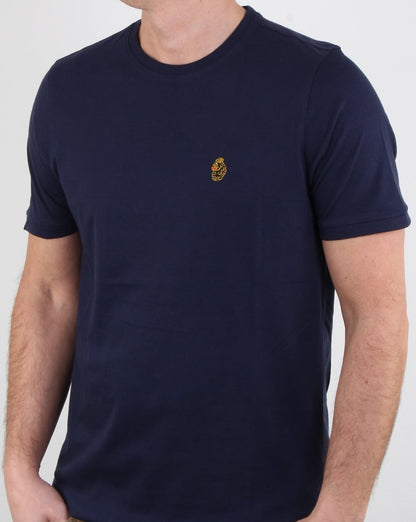 Luke Traffs T Shirt Dark Navy
