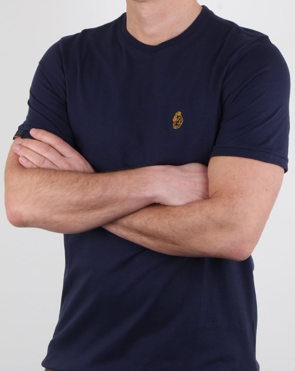 Luke Traffs T Shirt Dark Navy