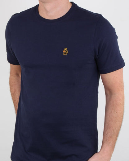 Luke Traffs T Shirt Dark Navy