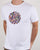 Pretty Green Thornley Paisley Logo T Shirt White Vintage