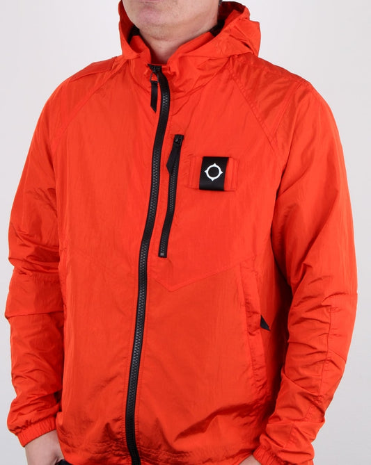 Ma.Strum Ma.strum Pegasus Crystal Nylon Jacket Orange