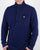 Ma.strum Pique Funnel Neck Dark Navy