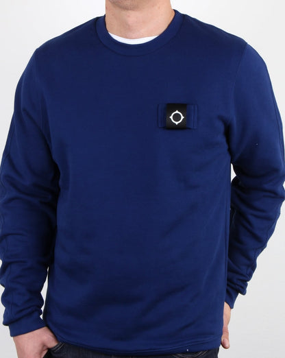 Ma.strum Training Crew Sweat Dark Indigo