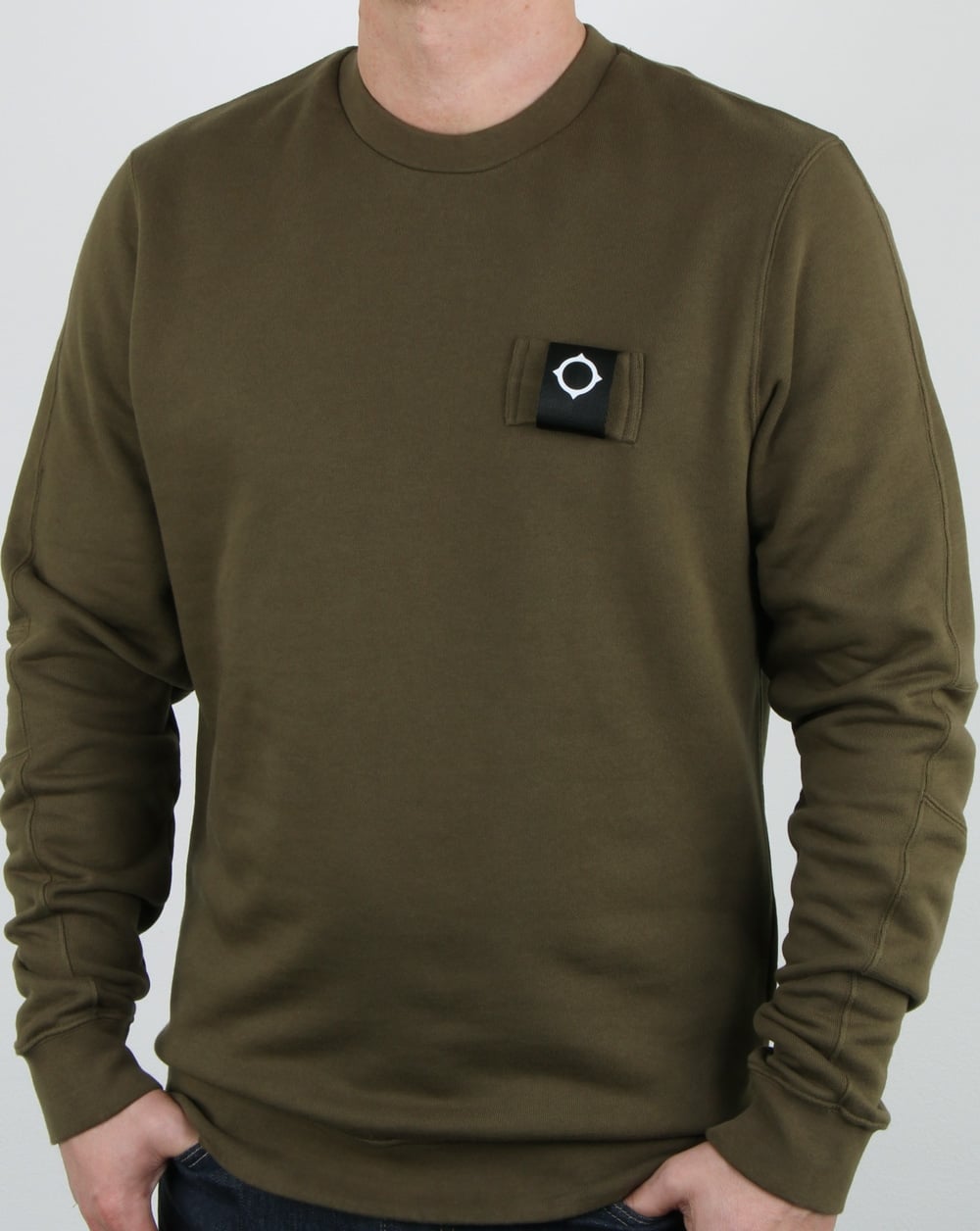 Ma.strum Training Crew Sweat Light Khaki