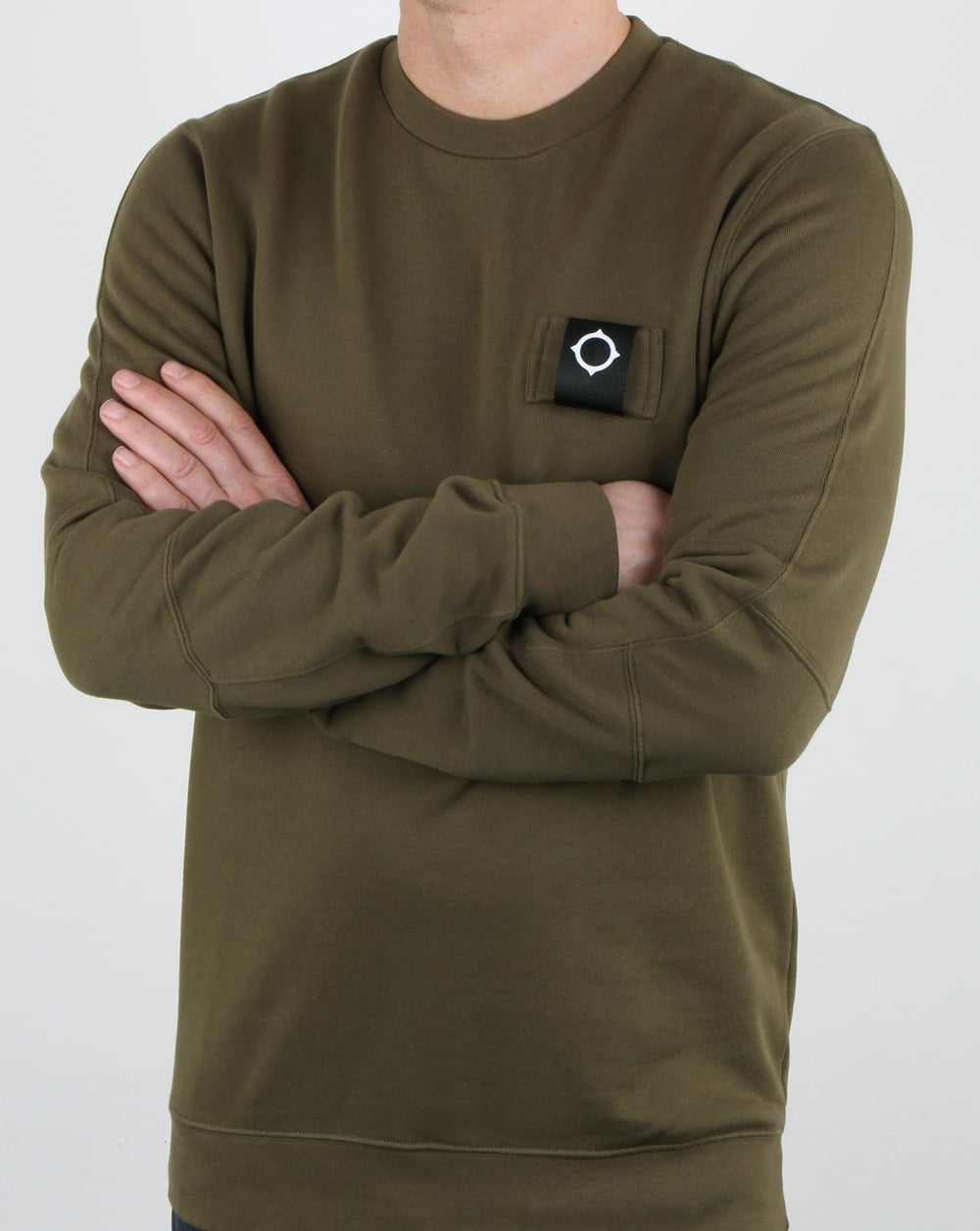 Ma.strum Training Crew Sweat Light Khaki