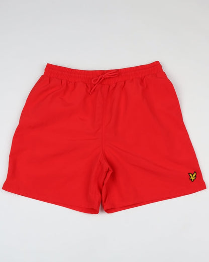 Lyle And Scott Plain Swim Shorts Poppy