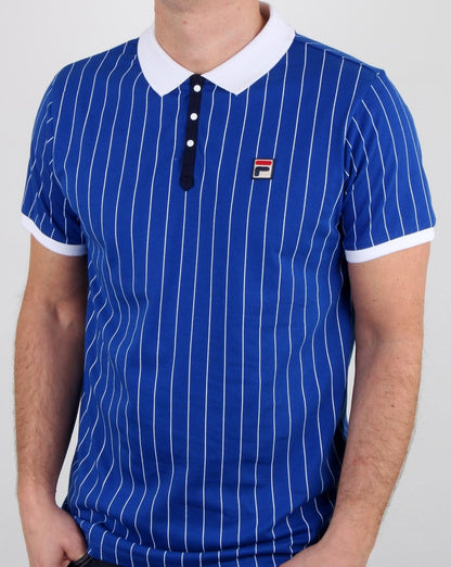 Fila Vintage Bb1 Polo Shirt Blue
