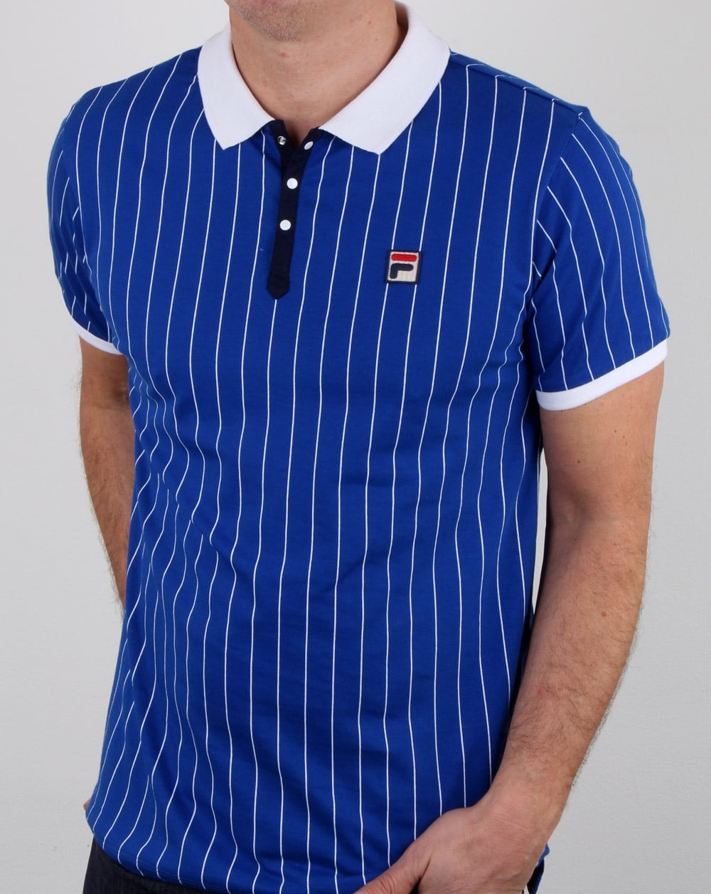 Fila Vintage Bb1 Polo Shirt Blue