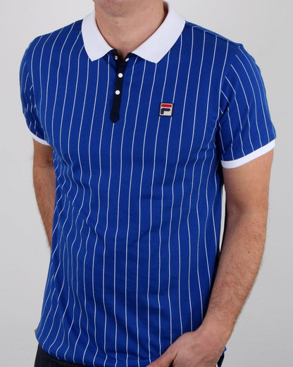 Fila Vintage Bb1 Polo Shirt Blue