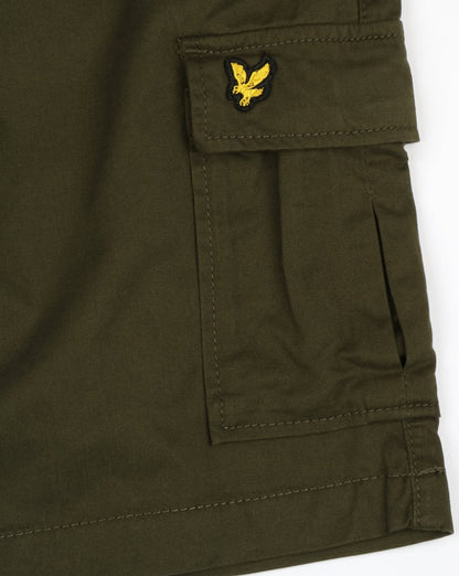 Lyle And Scott Combat Cargo Shorts Dark Sage